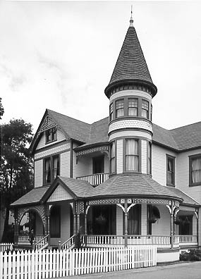 Victorian home with turret