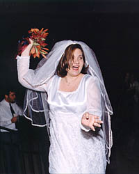 Throwing the Bouquet